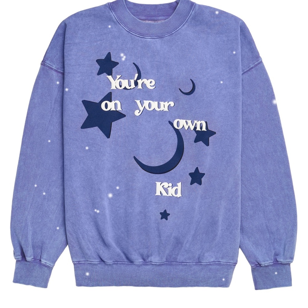 ISO DO NOT BUY Taylor Swift Purple Crew Neck Sweater